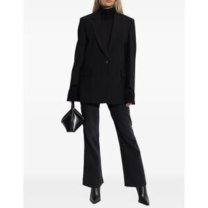 Rag & Bone Women's Single Breasted Black Blazer Size US 10